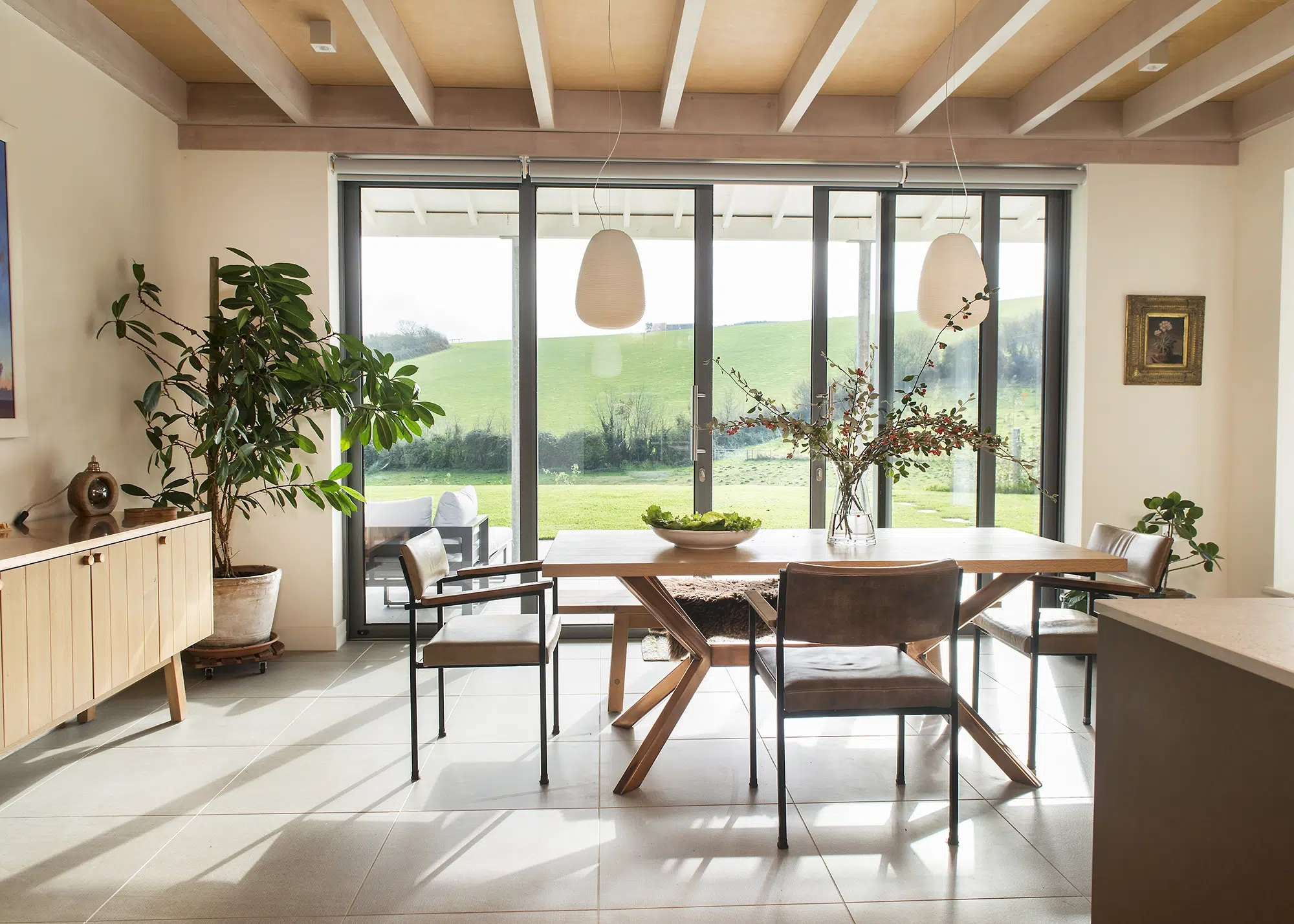 Spectacular, Low-Energy Replacement Home Built on a Sloping Plot in Devon