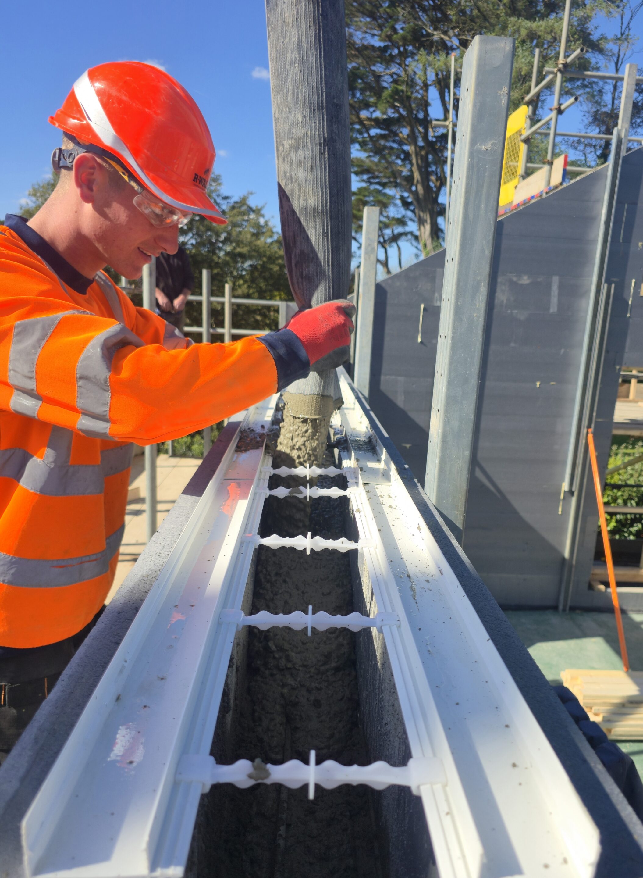 R Wall Insulating Concrete Formwork Build It