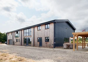 Light & Spacious Barn-Style Timber Frame House in the Hampshire Countryside