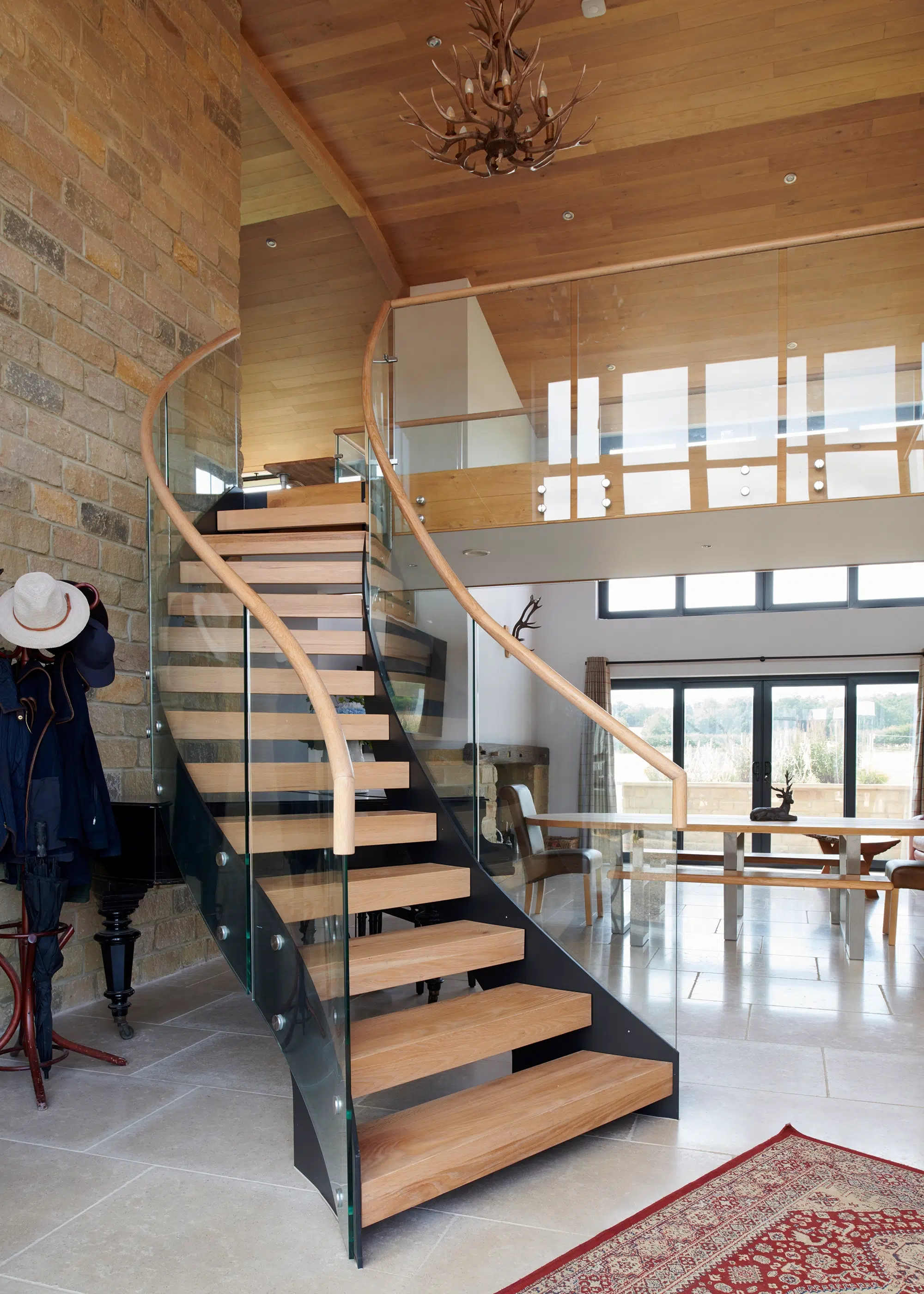 Light & Spacious Barn-Style Timber Frame House in the Hampshire Countryside