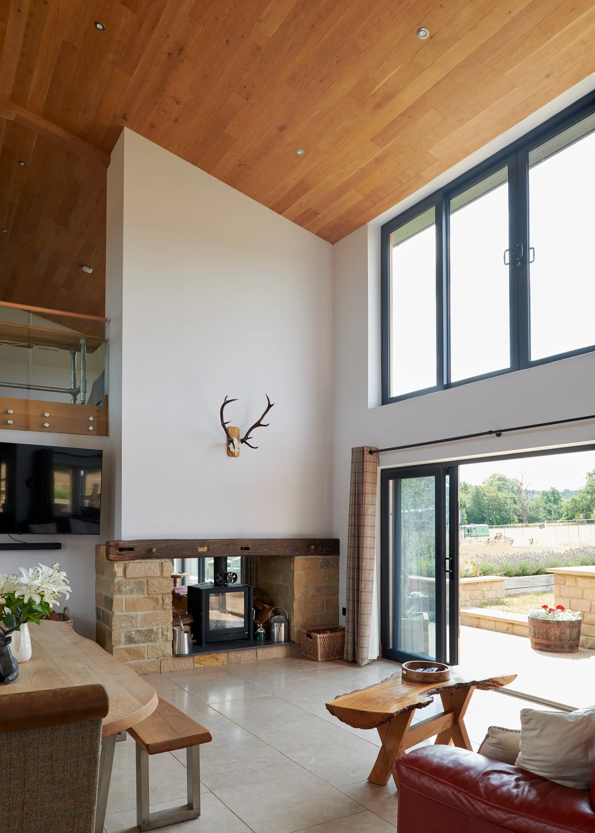 Light & Spacious Barn-Style Timber Frame House in the Hampshire Countryside