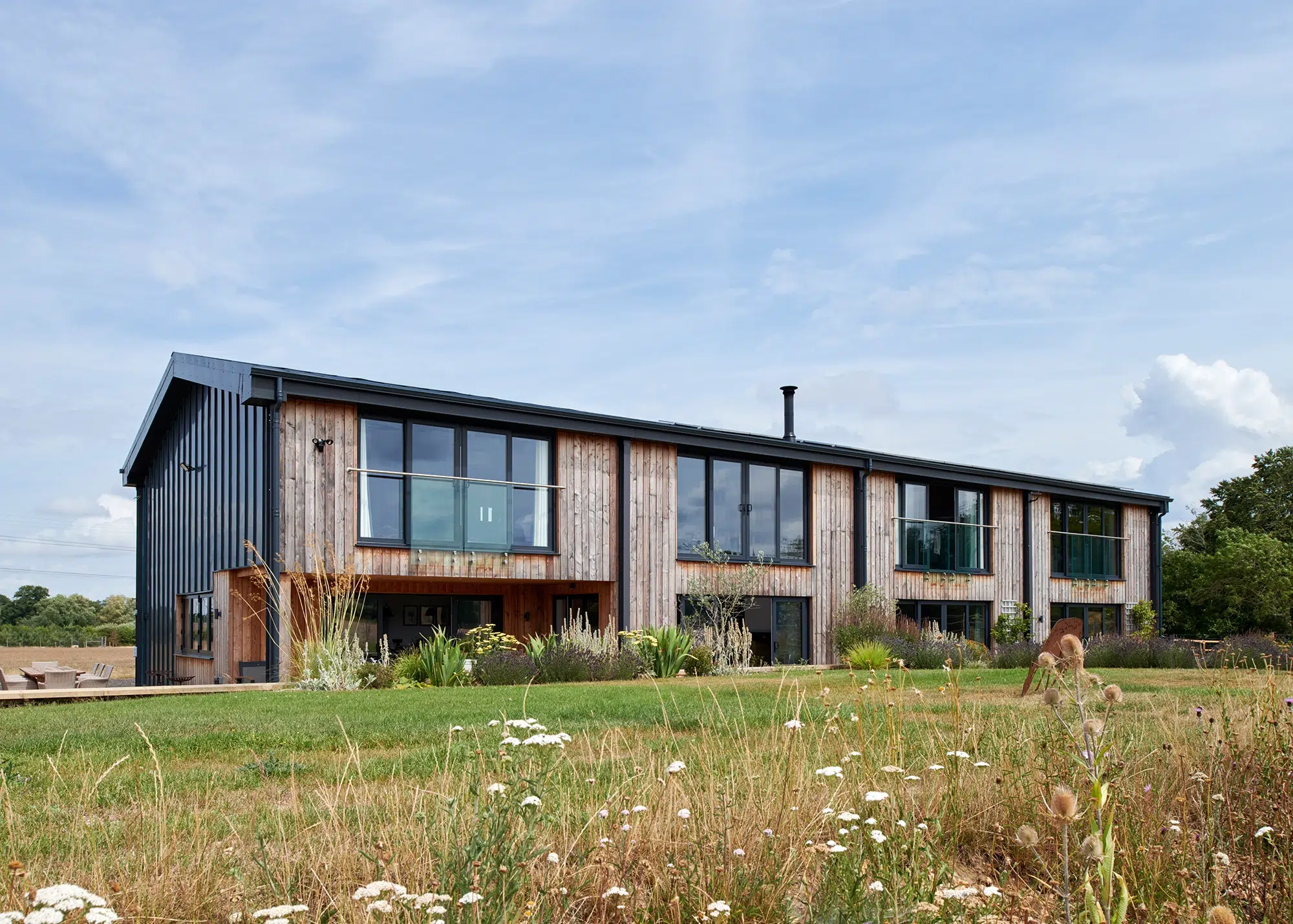 Light & Spacious Barn-Style Timber Frame House in the Hampshire Countryside