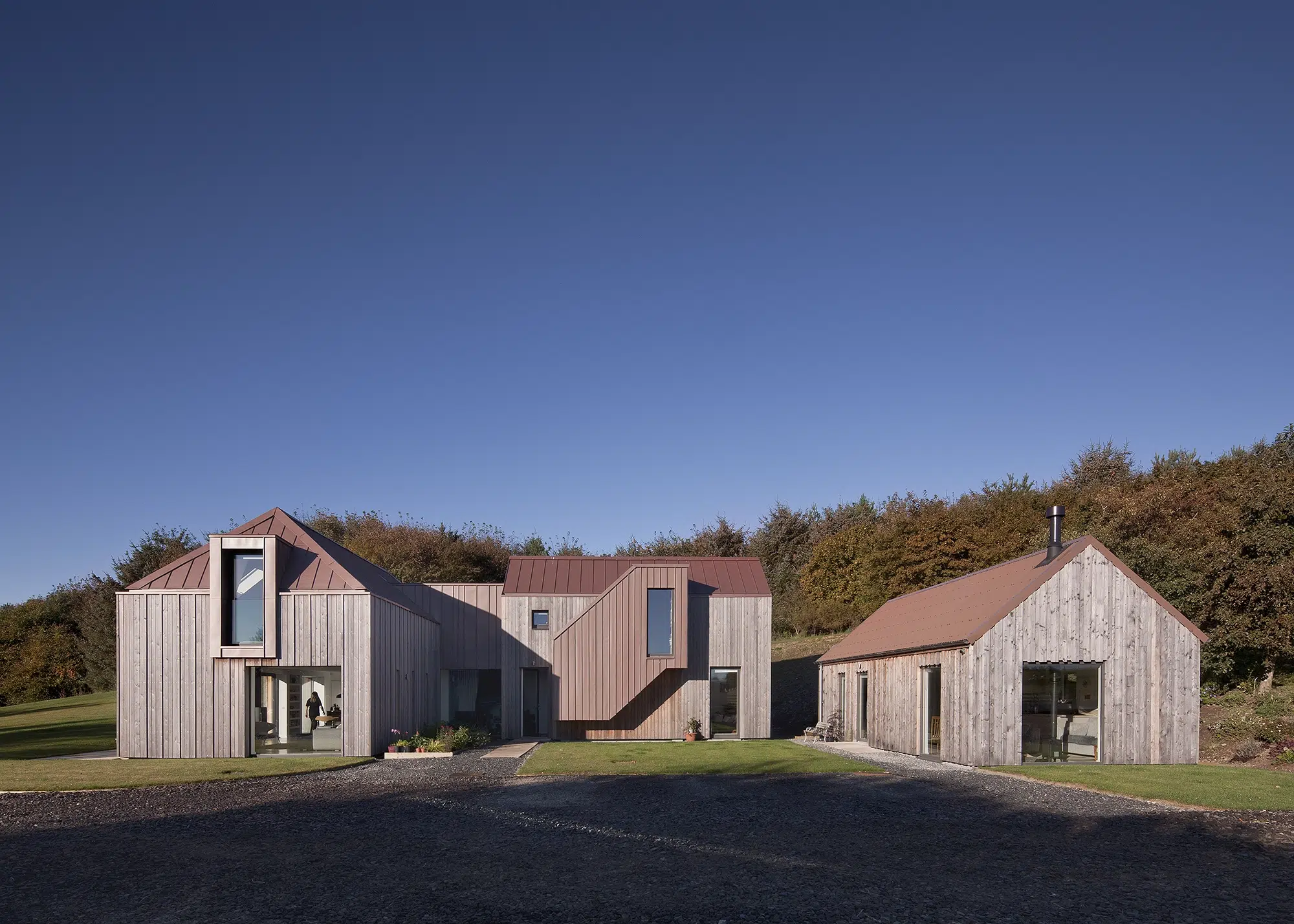 Contemporary self build on a brownfield site – Neil and Sandra Caul
