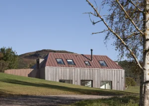 Futureproof Farmhouse-Style Home Built on a Brownfield Site in Scotland