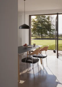 Futureproof Farmhouse-Style Home Built on a Brownfield Site in Scotland