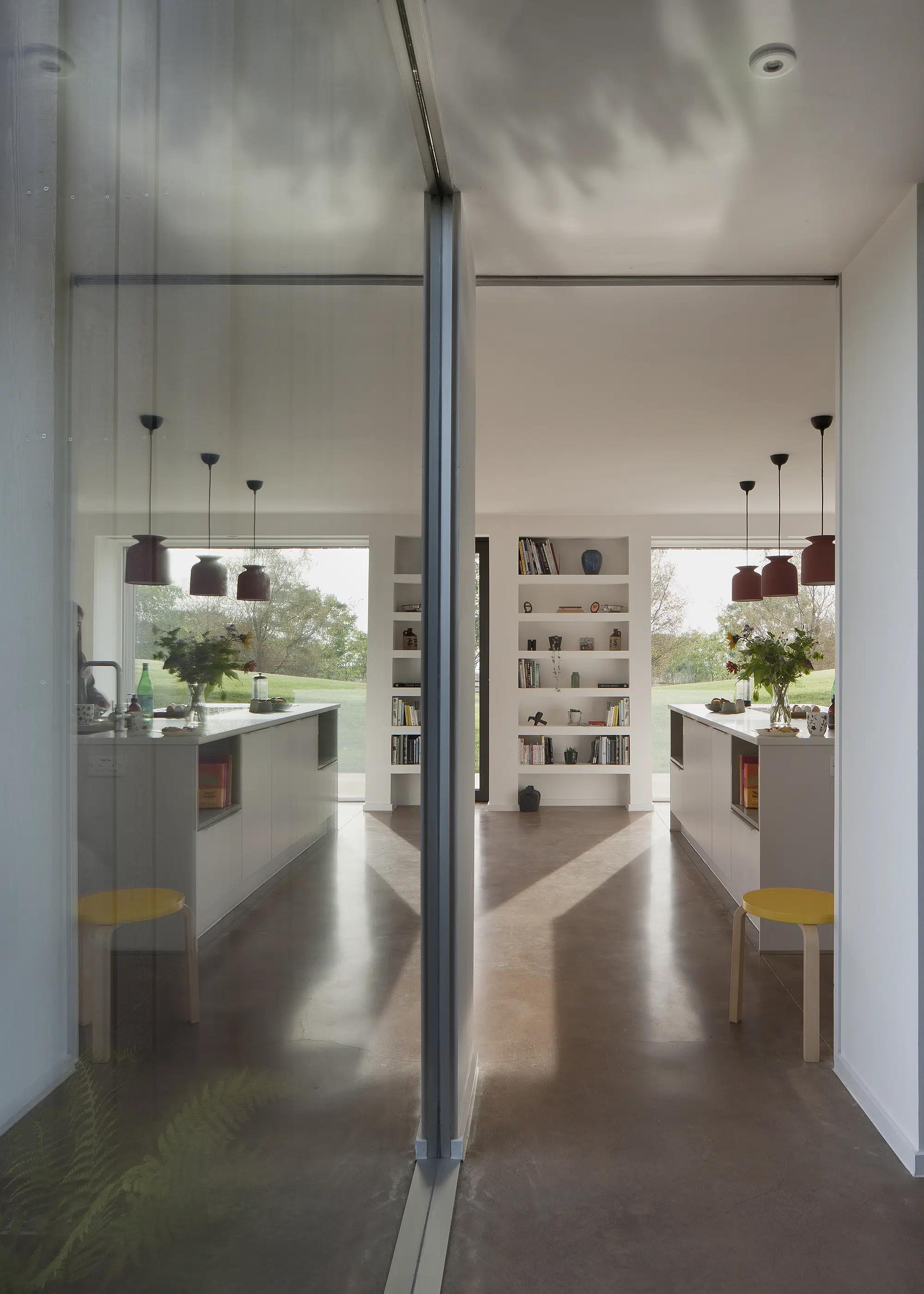 Futureproof Farmhouse-Style Home Built on a Brownfield Site in Scotland