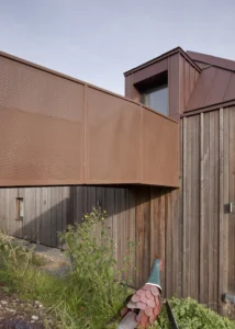 Futureproof Farmhouse-Style Home Built on a Brownfield Site in Scotland