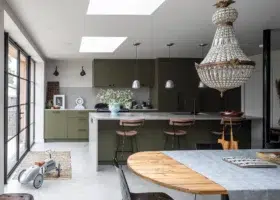 1930s Semi-Detached House in East London Opened Up with a Timber-Clad Extension