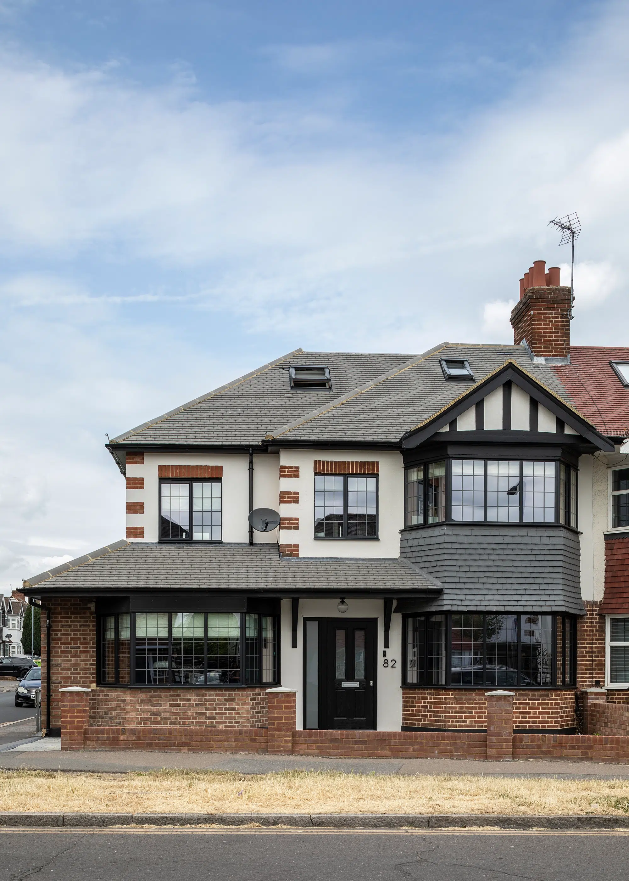 1930s Semi-Detached House in East London Opened Up with a Timber-Clad Extension