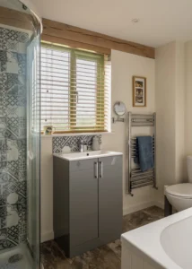 Oak Frame Upside-Down House Overlooking the Welsh Countryside