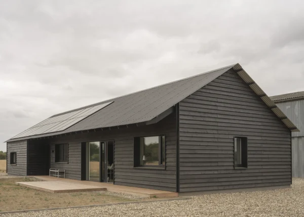 Energy-Positive Passivhaus Plus Self Build with High-Performance Glazing