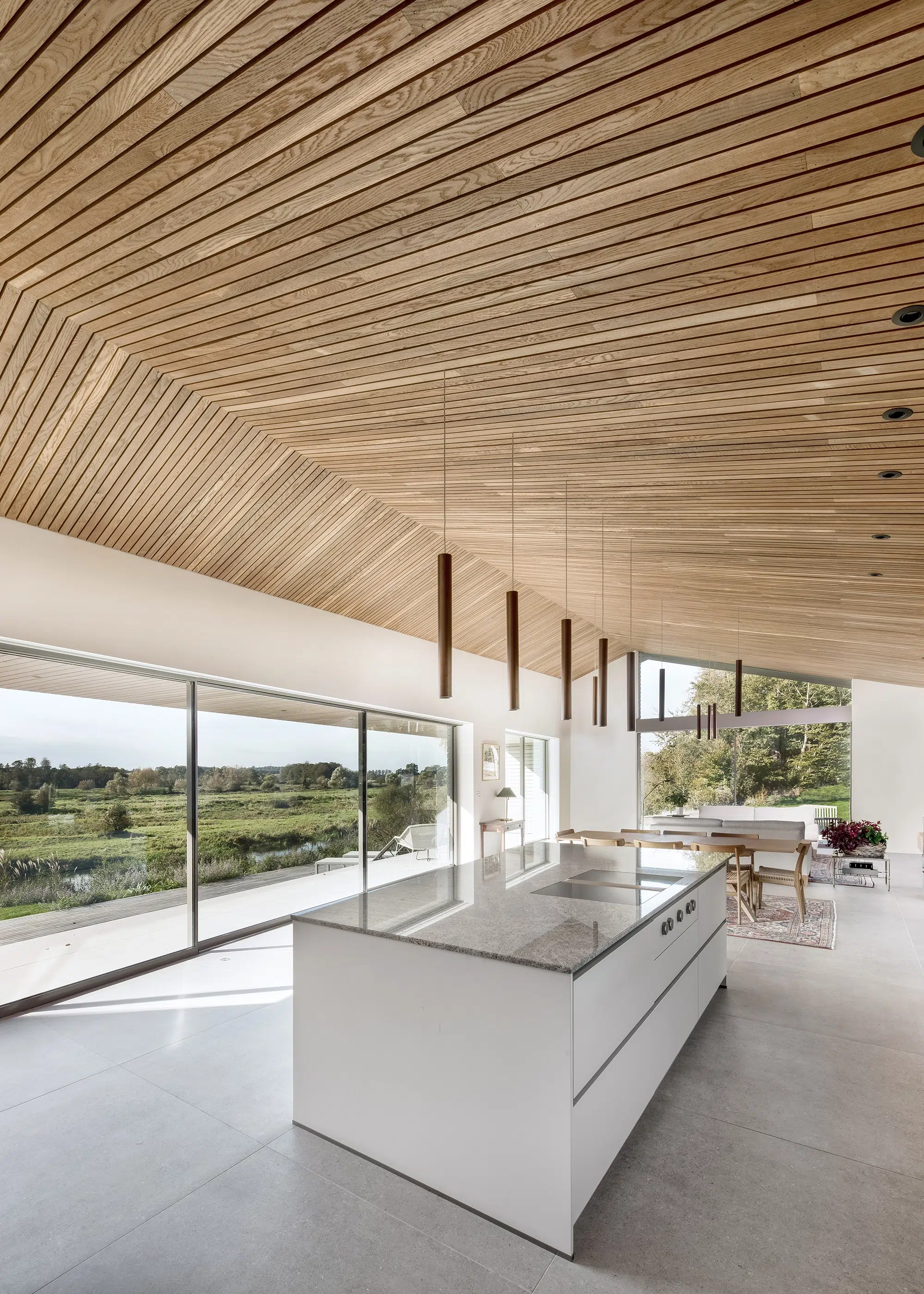 Remarkable Self Build Home Carefully Designed to Maximise Views of the River Avon