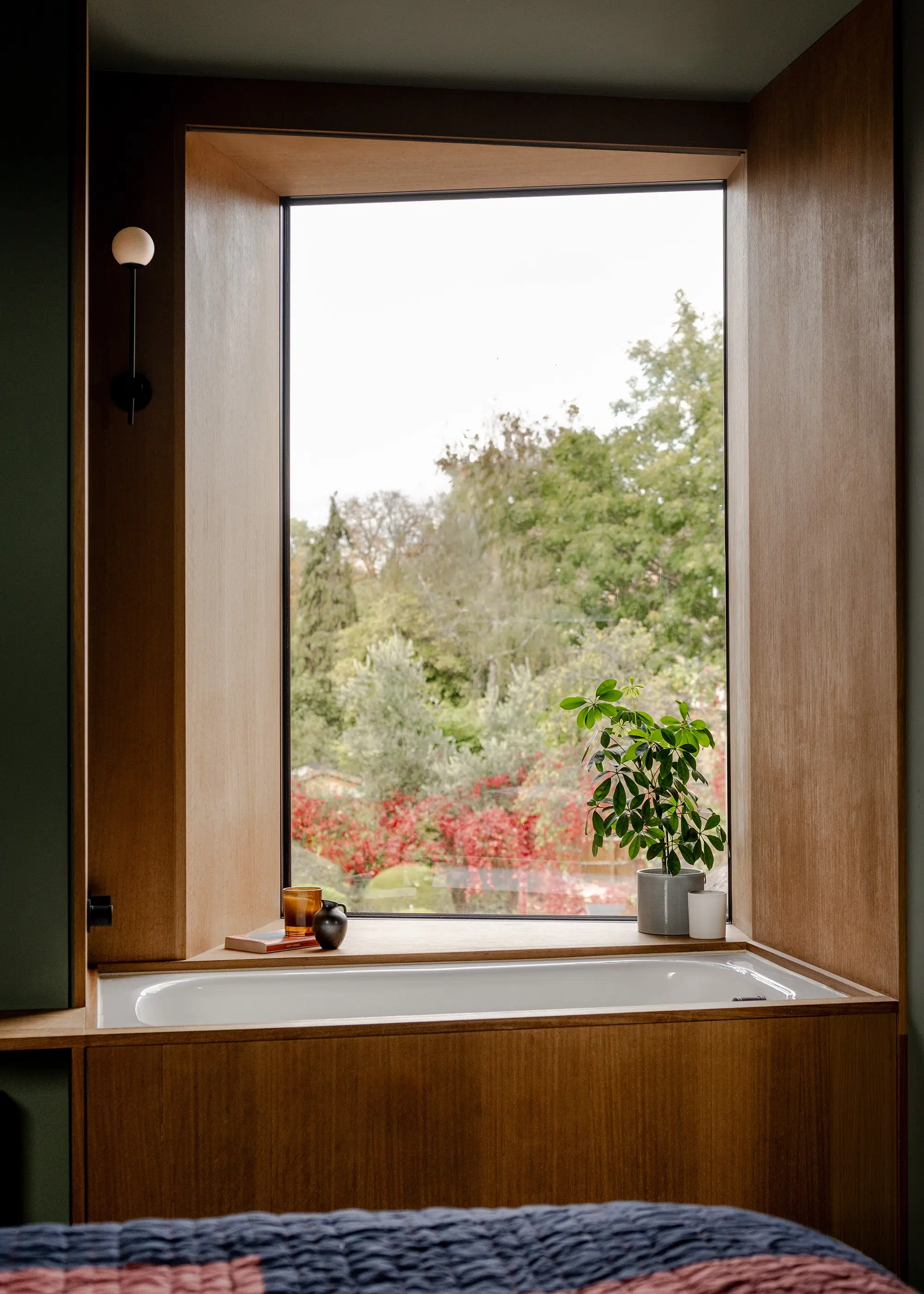 Small loft conversion with carefully positioned glazing