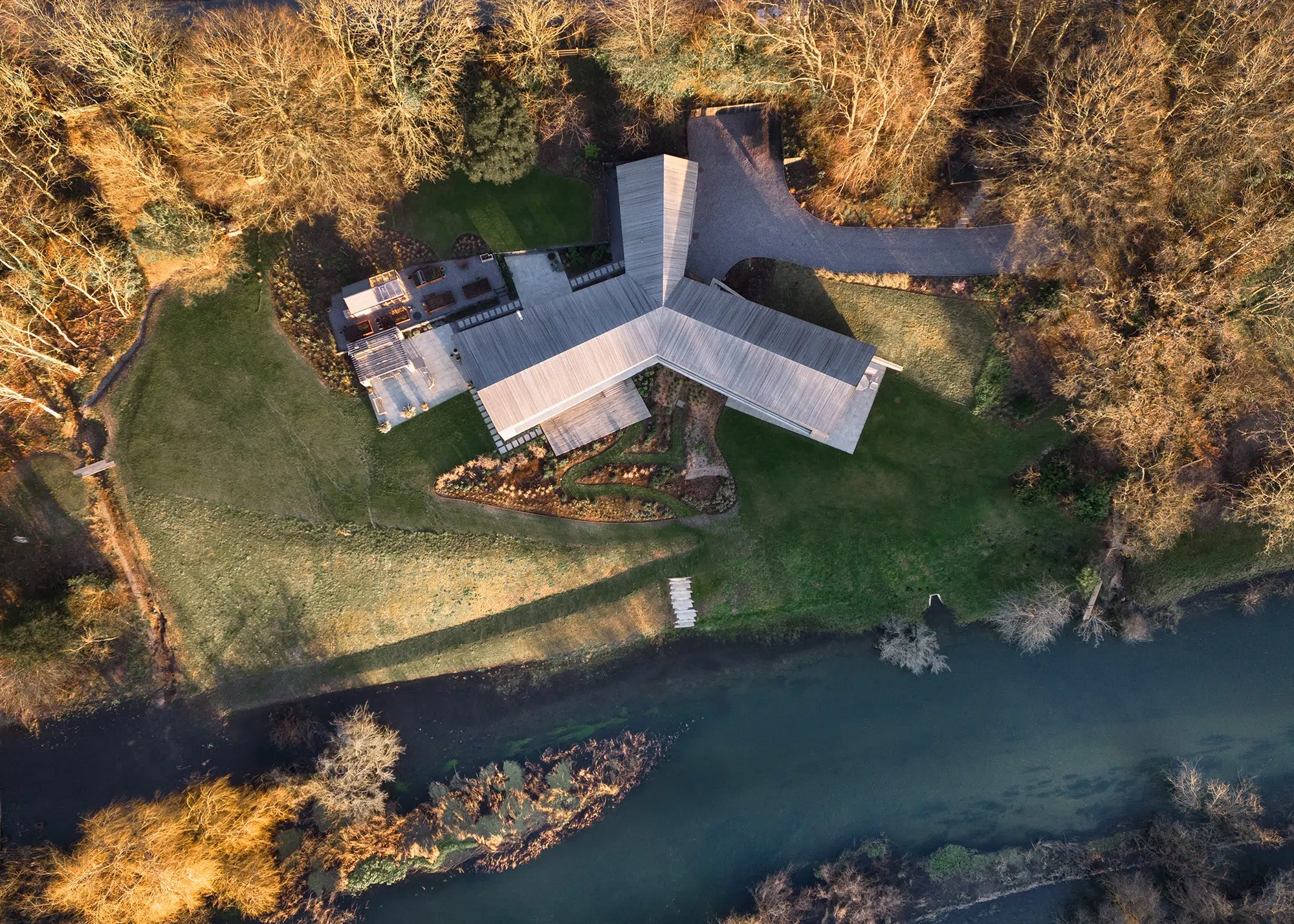 Remarkable Self Build Home Carefully Designed to Maximise Views of the River Avon