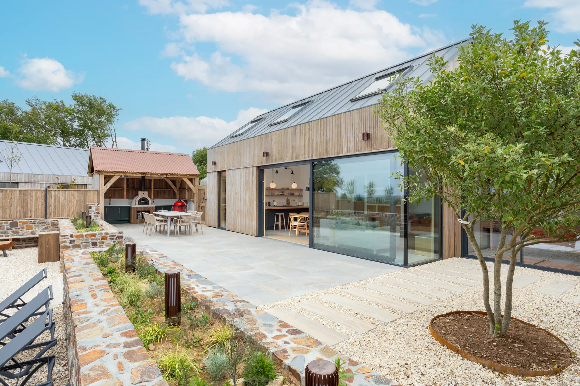 A Charming Cob Cottage on the Devon Coast Upgraded with a Timber Frame Extension