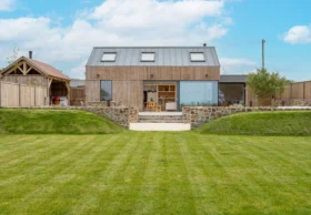 A Charming Cob Cottage on the Devon Coast Upgraded with a Timber Frame Extension