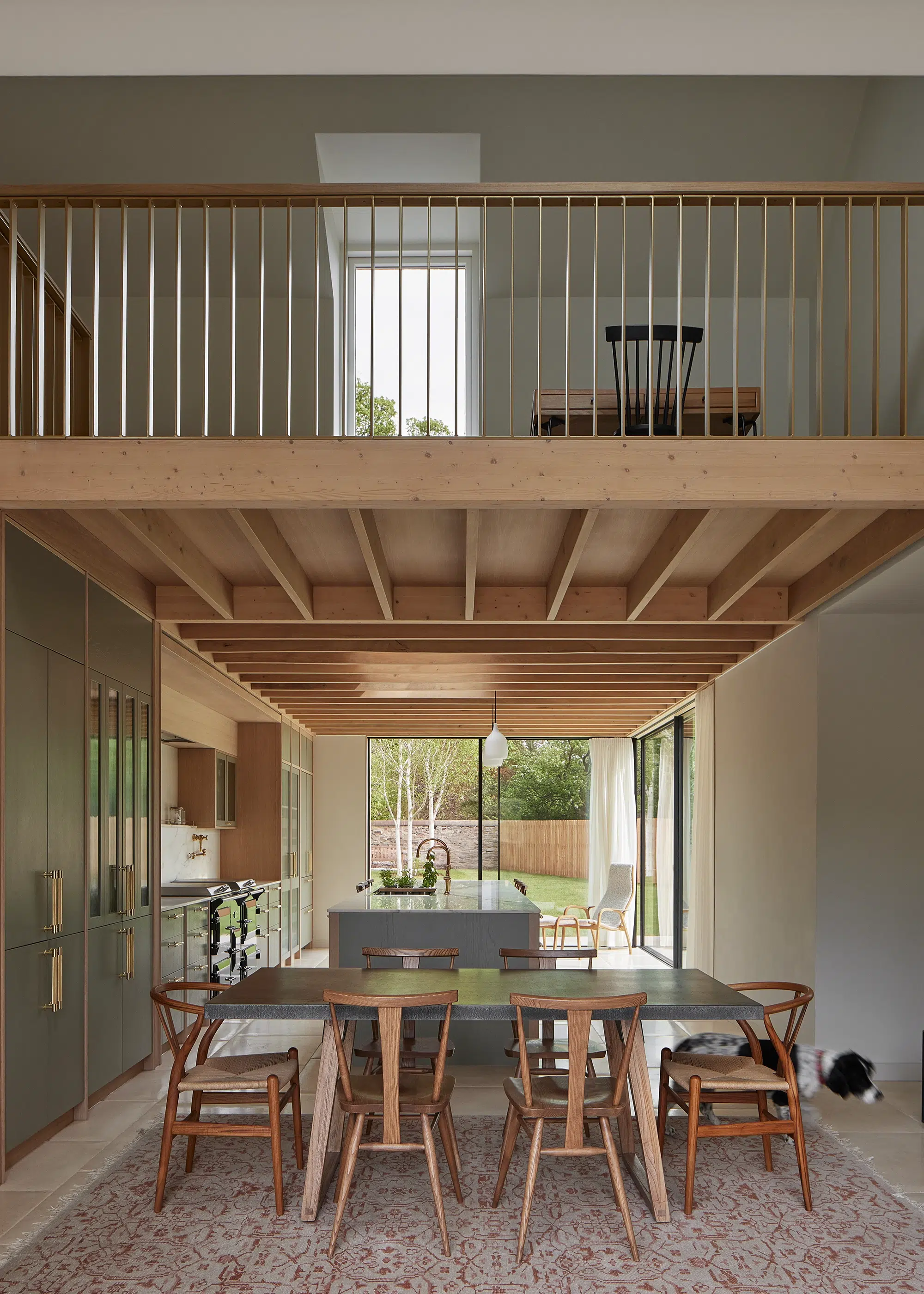 Detached Victorian home transformed with a double-height glazed extension