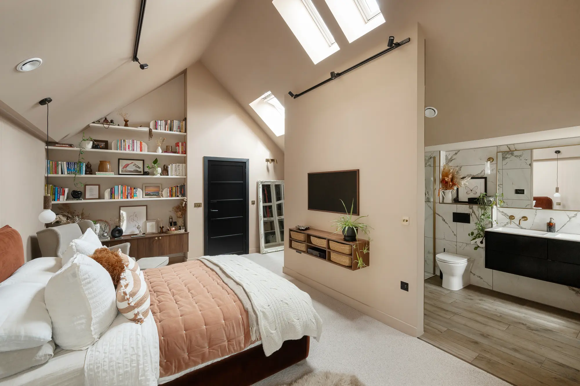 Sleek Modern House Built in the Garden of a Cotswolds Home