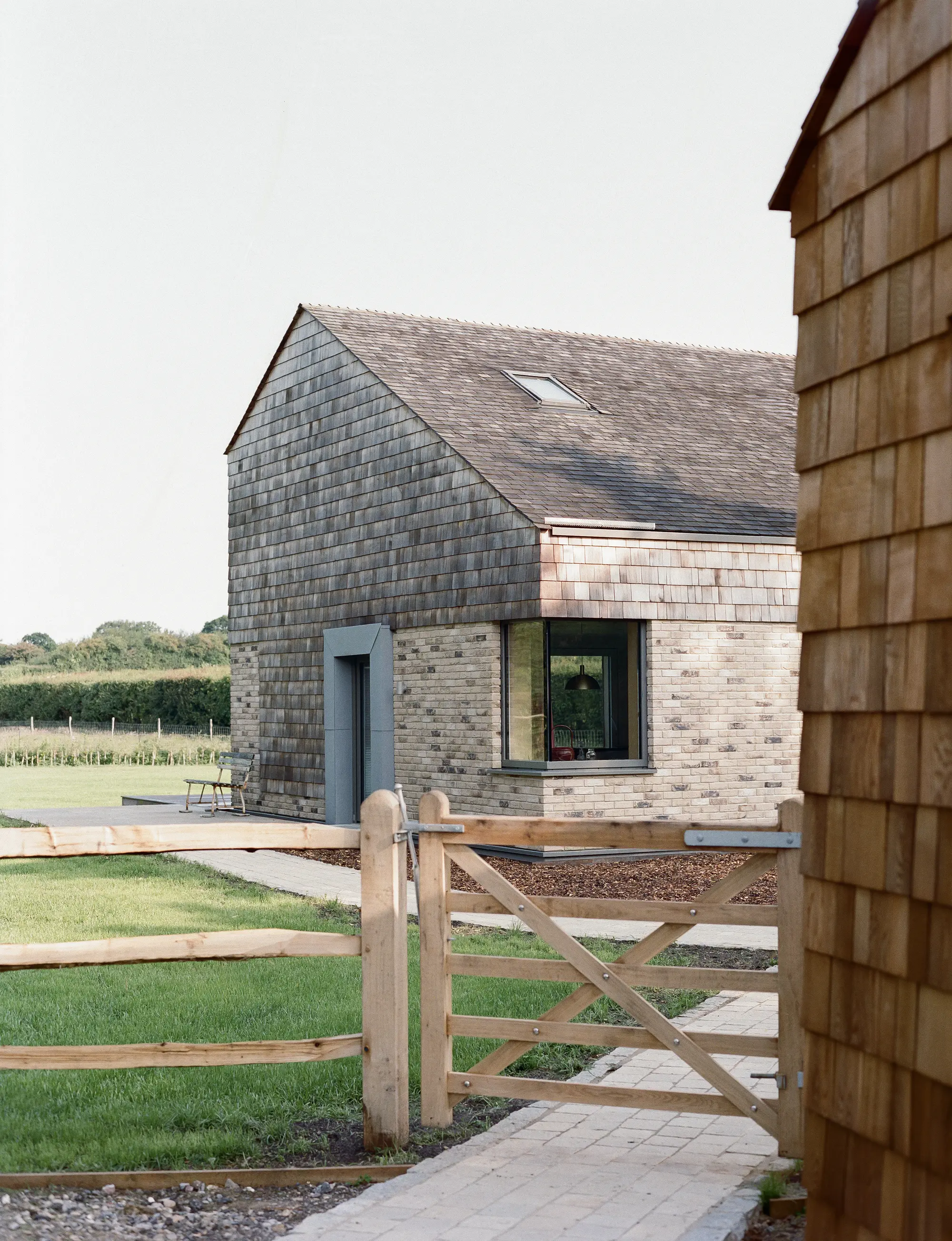 Cedar Shingle-Clad Passivhaus in East Sussex that Prioritises Feng Shui