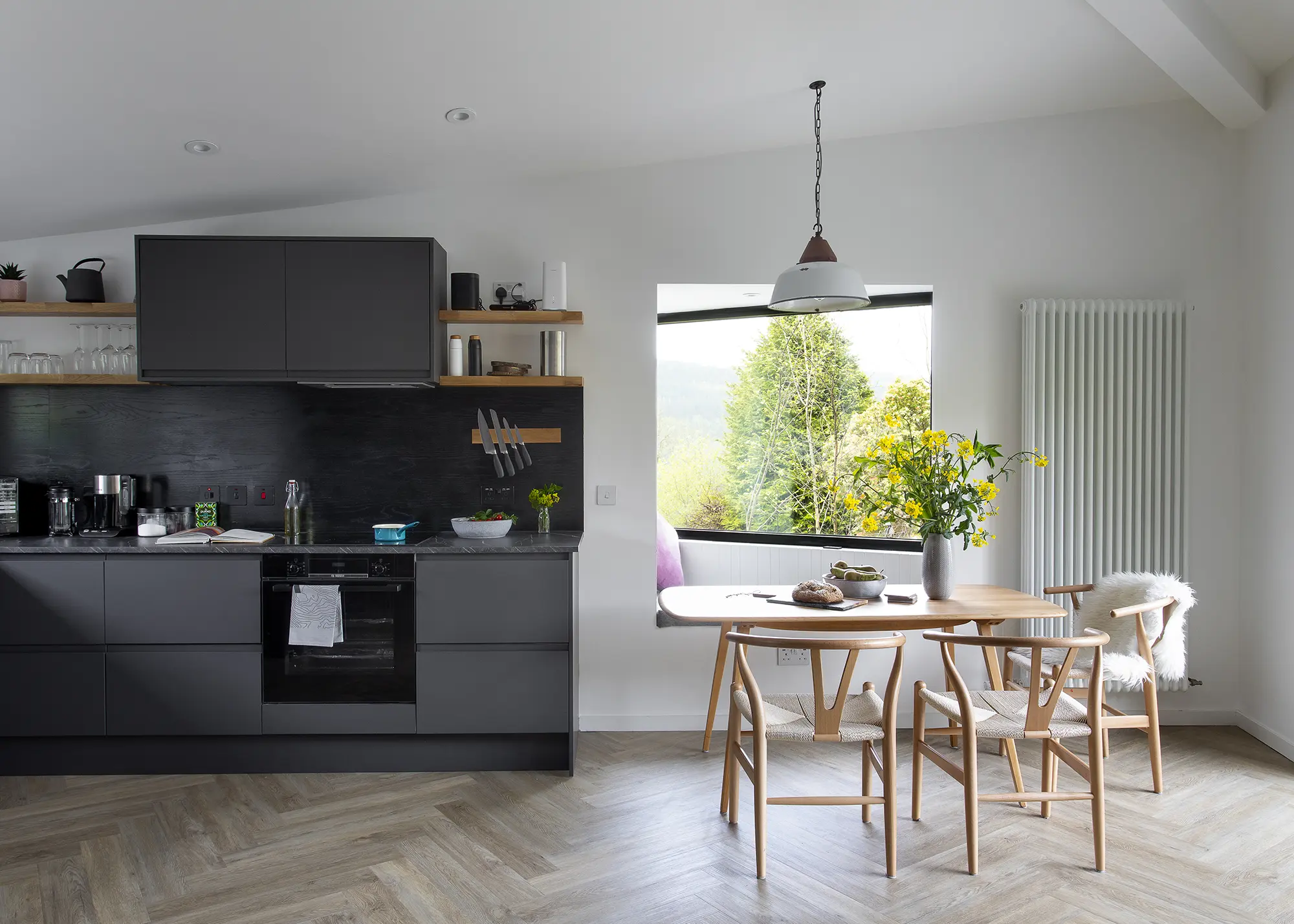 Contextual 68m² timber-clad self build in the Trossachs National Park