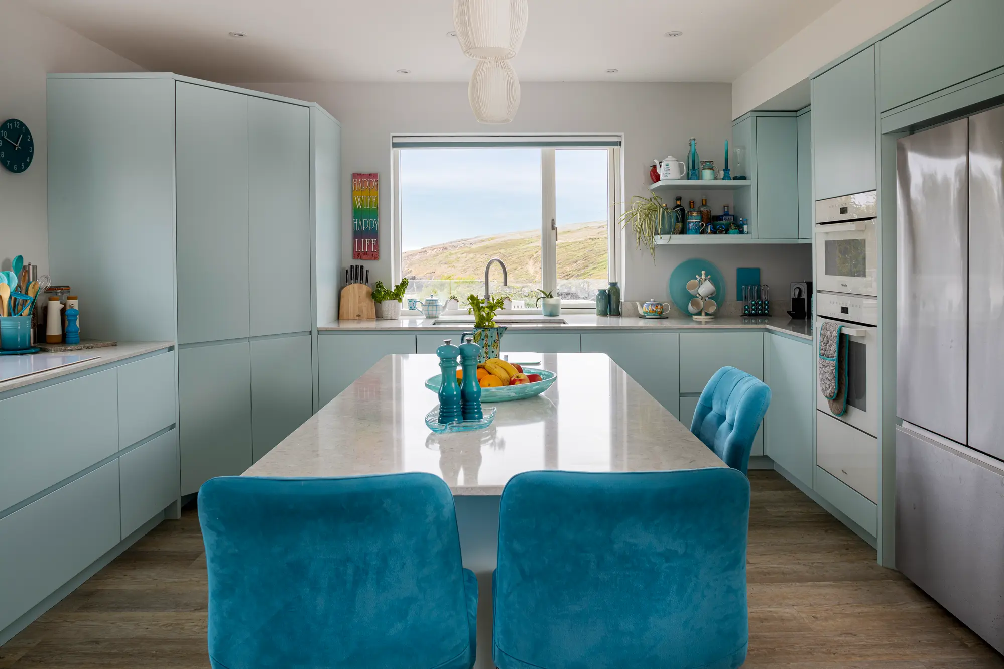 Timber & Stone-Clad Self Build with Far-Reaching Views over the Cornish Coastline