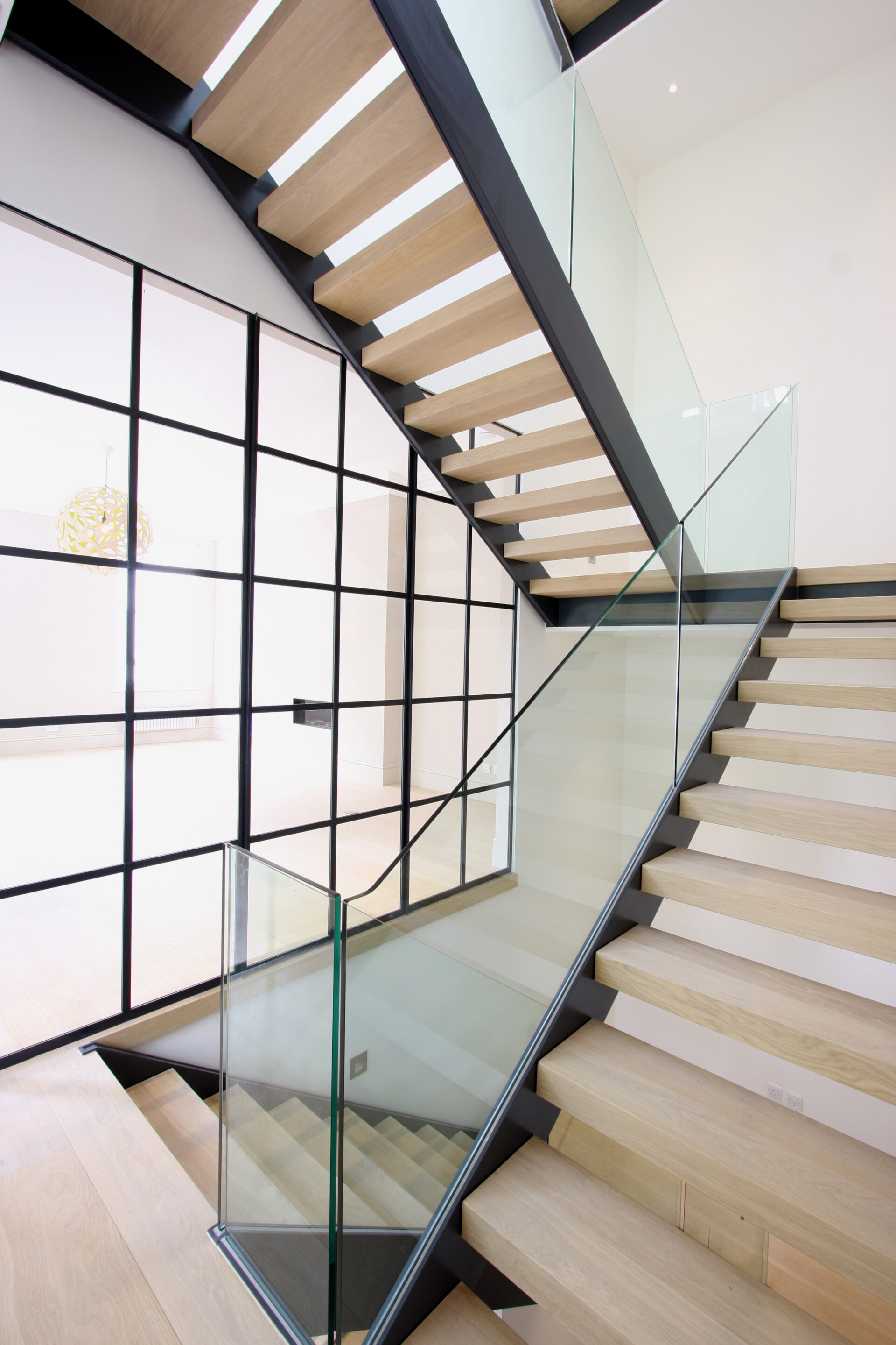 Create a sleek interior scheme with architectural glazing