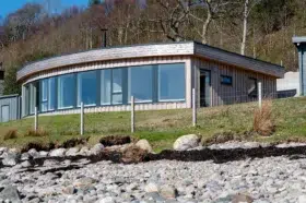 Build It Award-Winning Curved Timber Frame Home Overlooking Loch Carron
