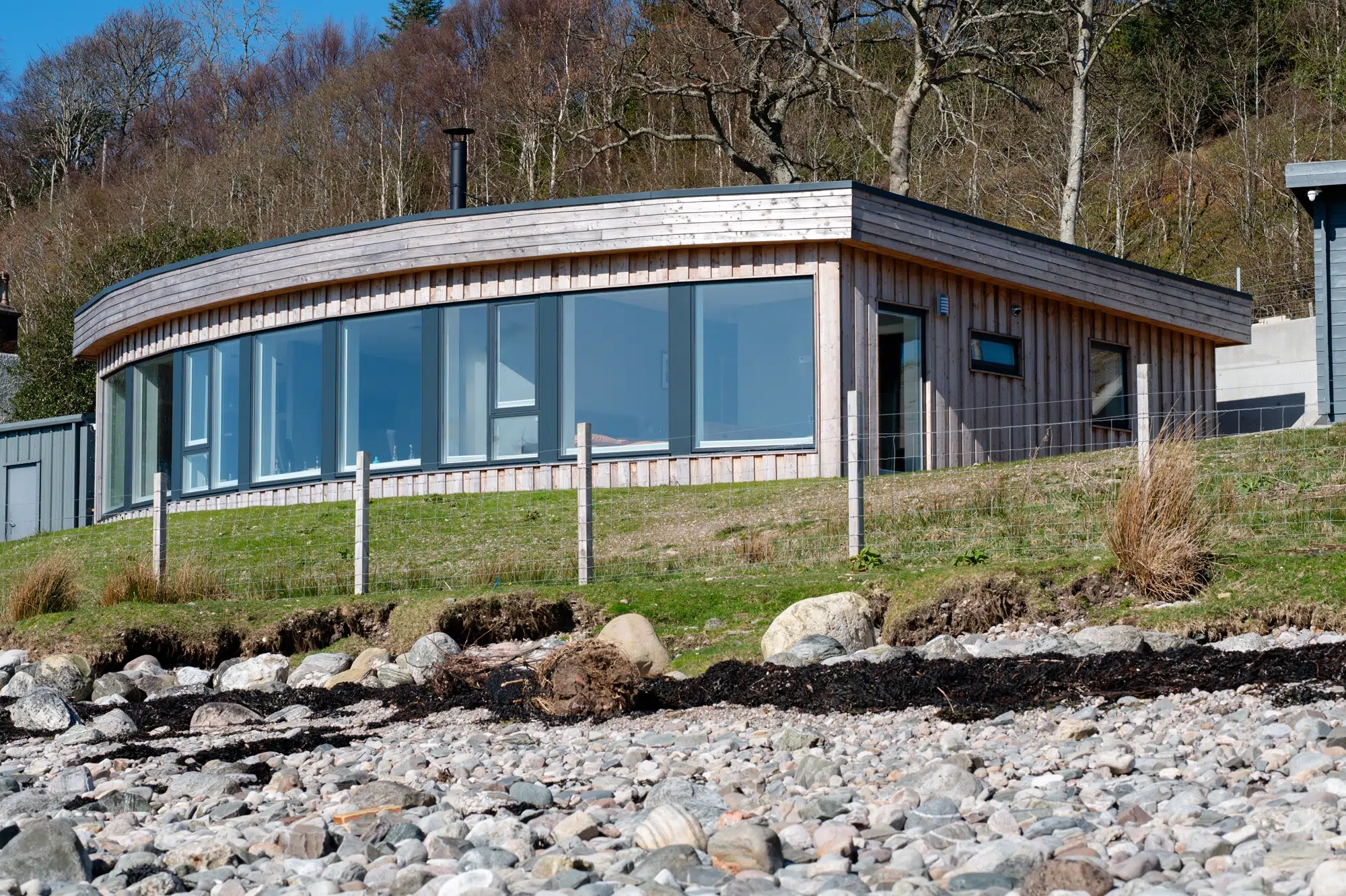 Build It Award-Winning Curved Timber Frame Home Overlooking Loch Carron