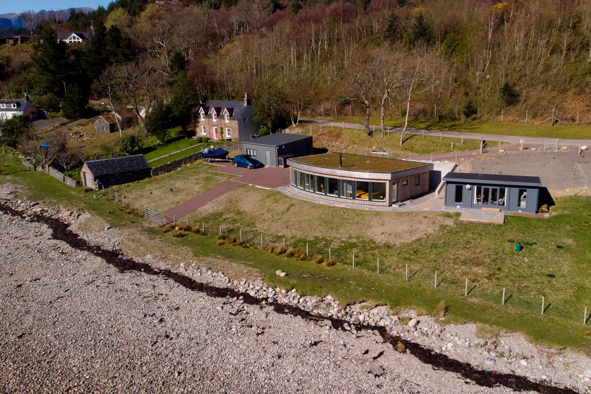 Build It Award-Winning Curved Timber Frame Home Overlooking Loch Carron