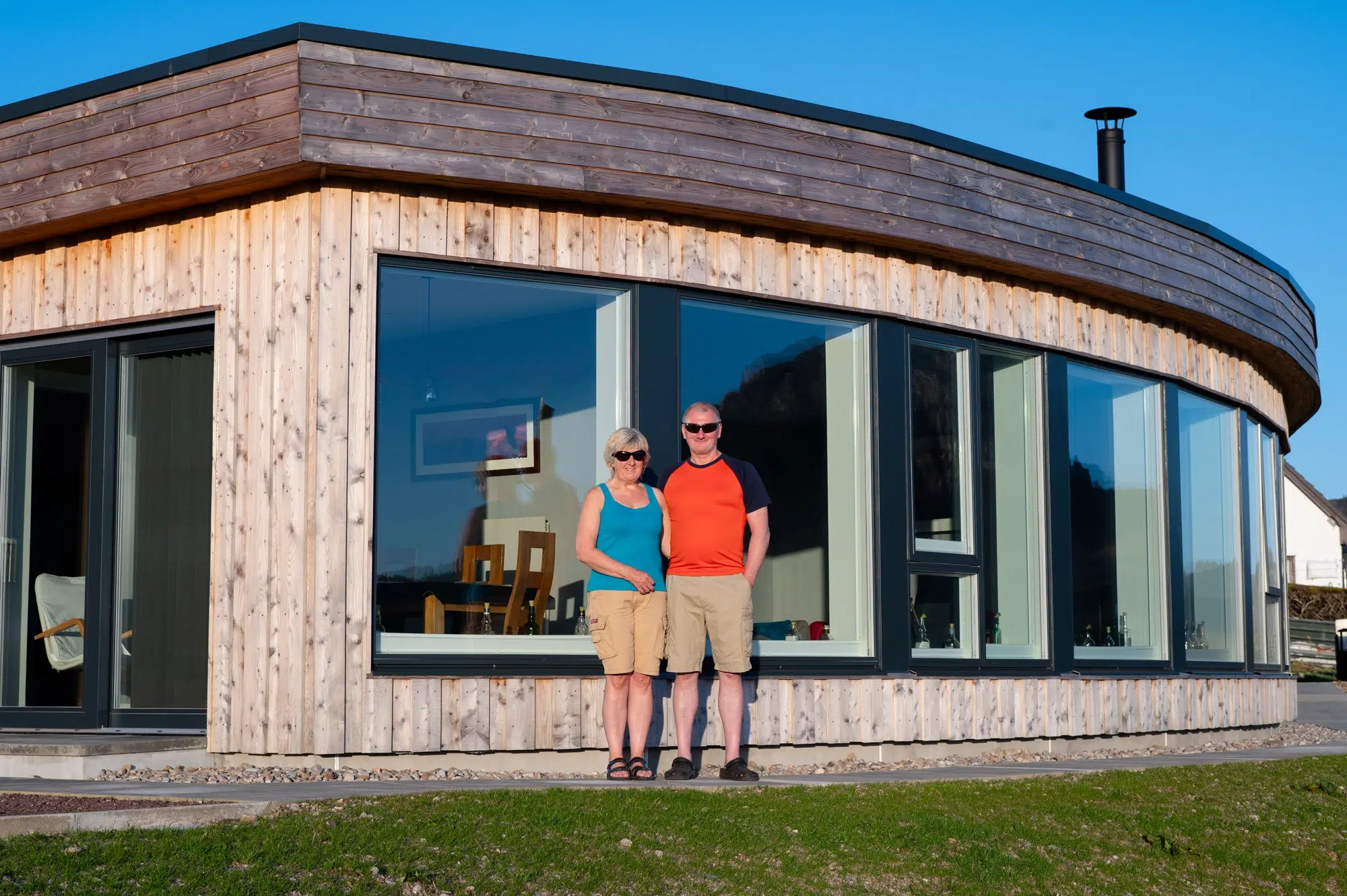 Build It Award-Winning Curved Timber Frame Home Overlooking Loch Carron
