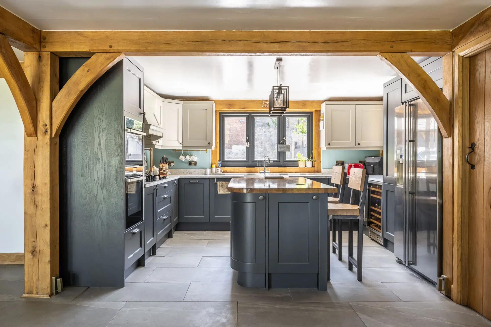 Oak Frame Home Built on a Historic Walled Garden Plot for Just £250k