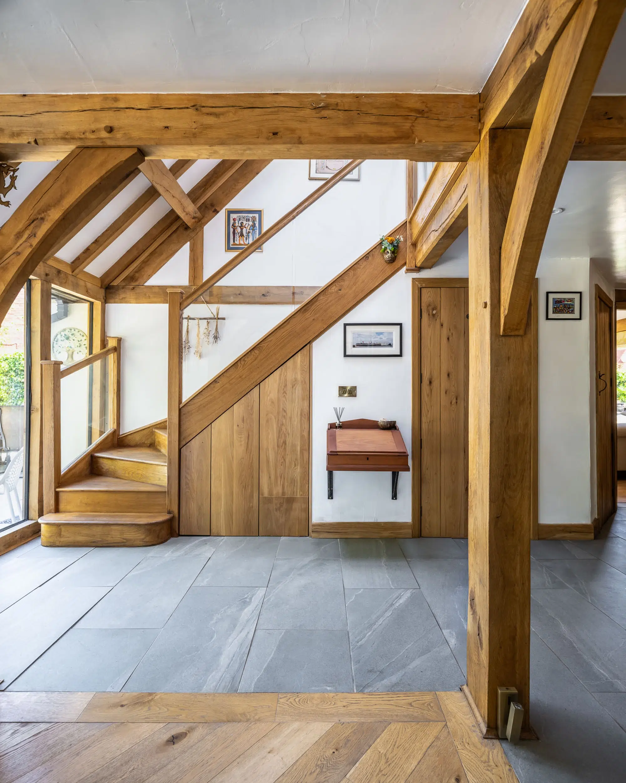 Oak Frame Home Built on a Historic Walled Garden Plot for Just £250k