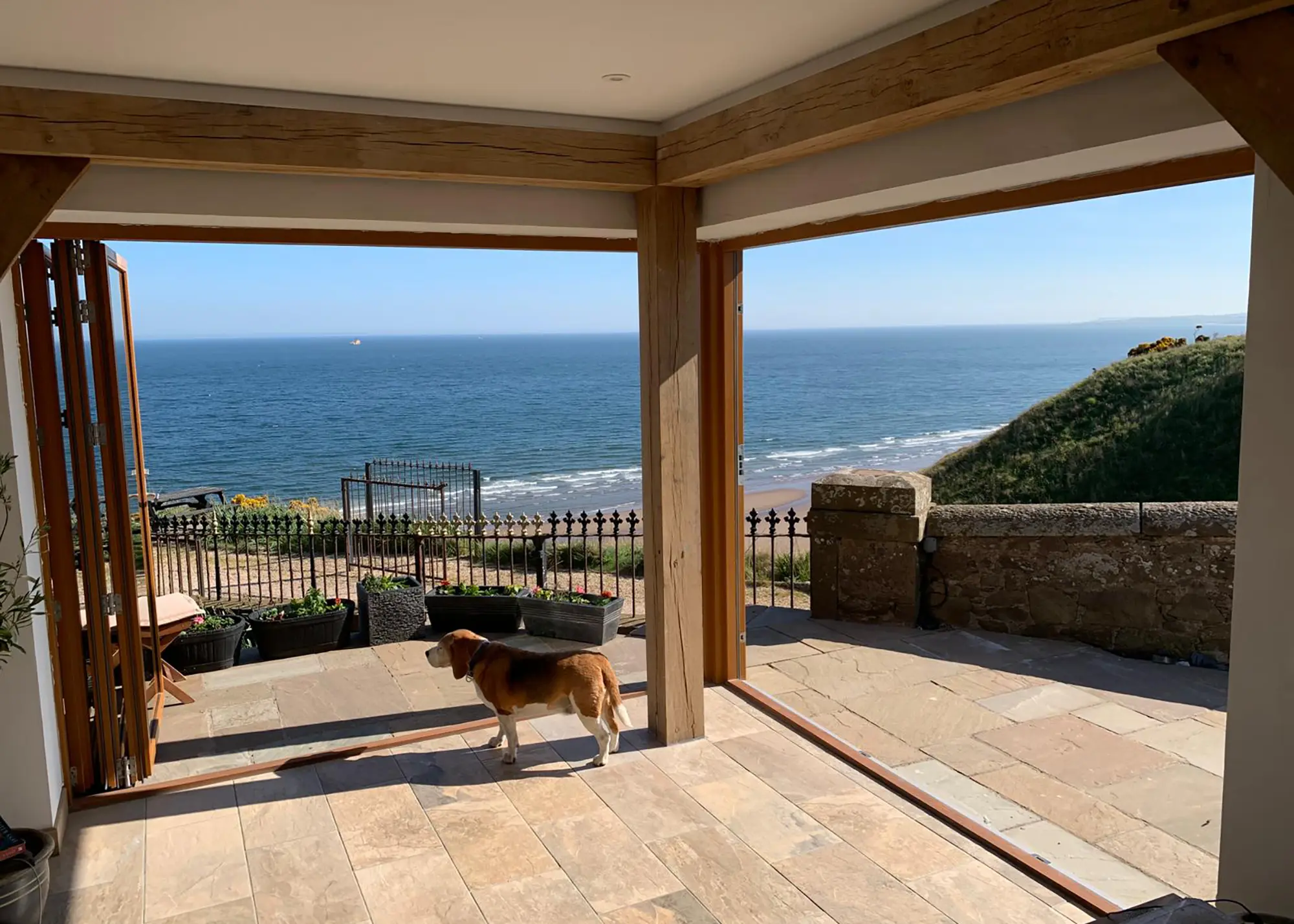 Frame a spectacular surrounding with a whole wall of bifold doors