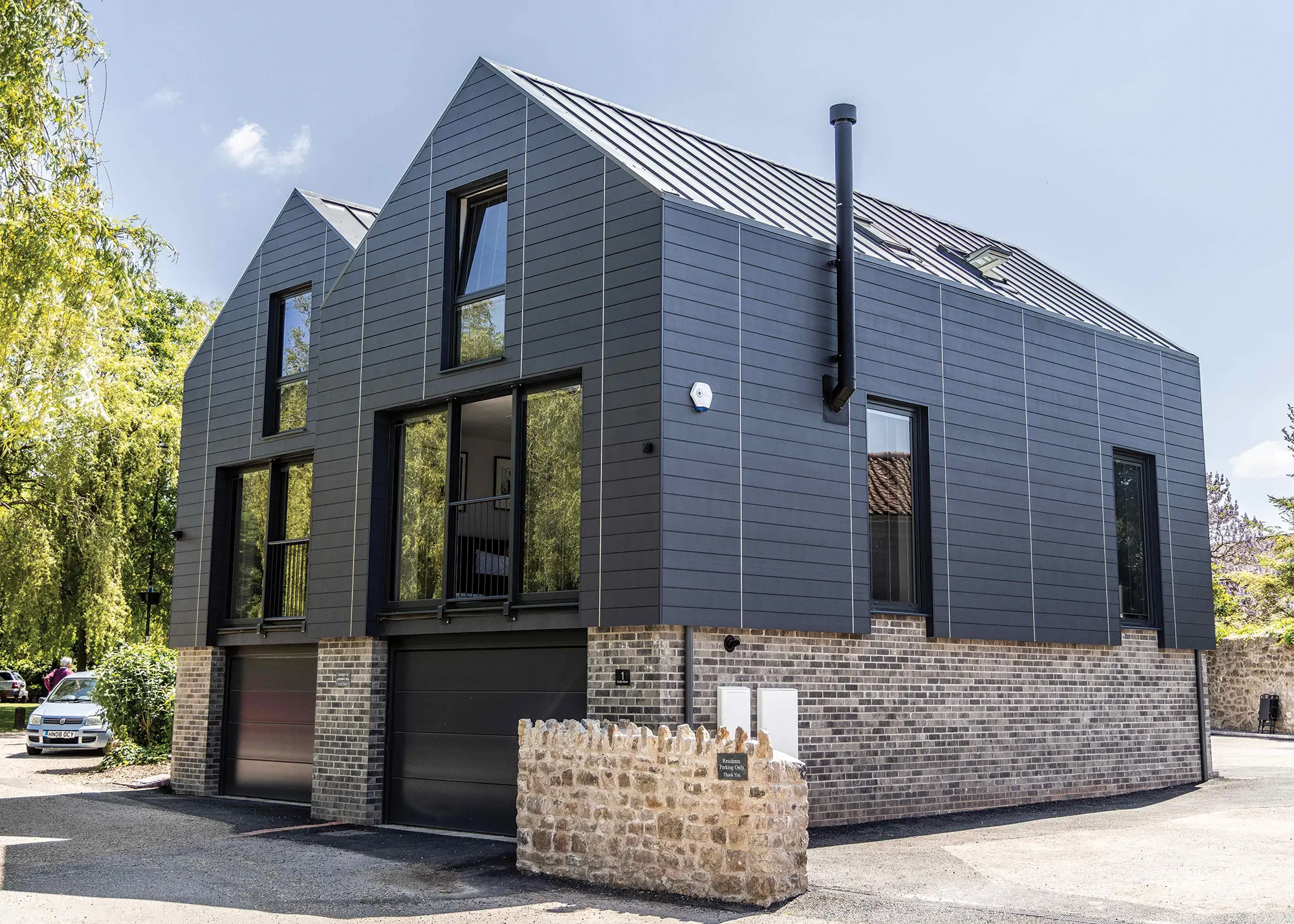 Eco Self Build in Wales with a High-Performance Exterior Facade