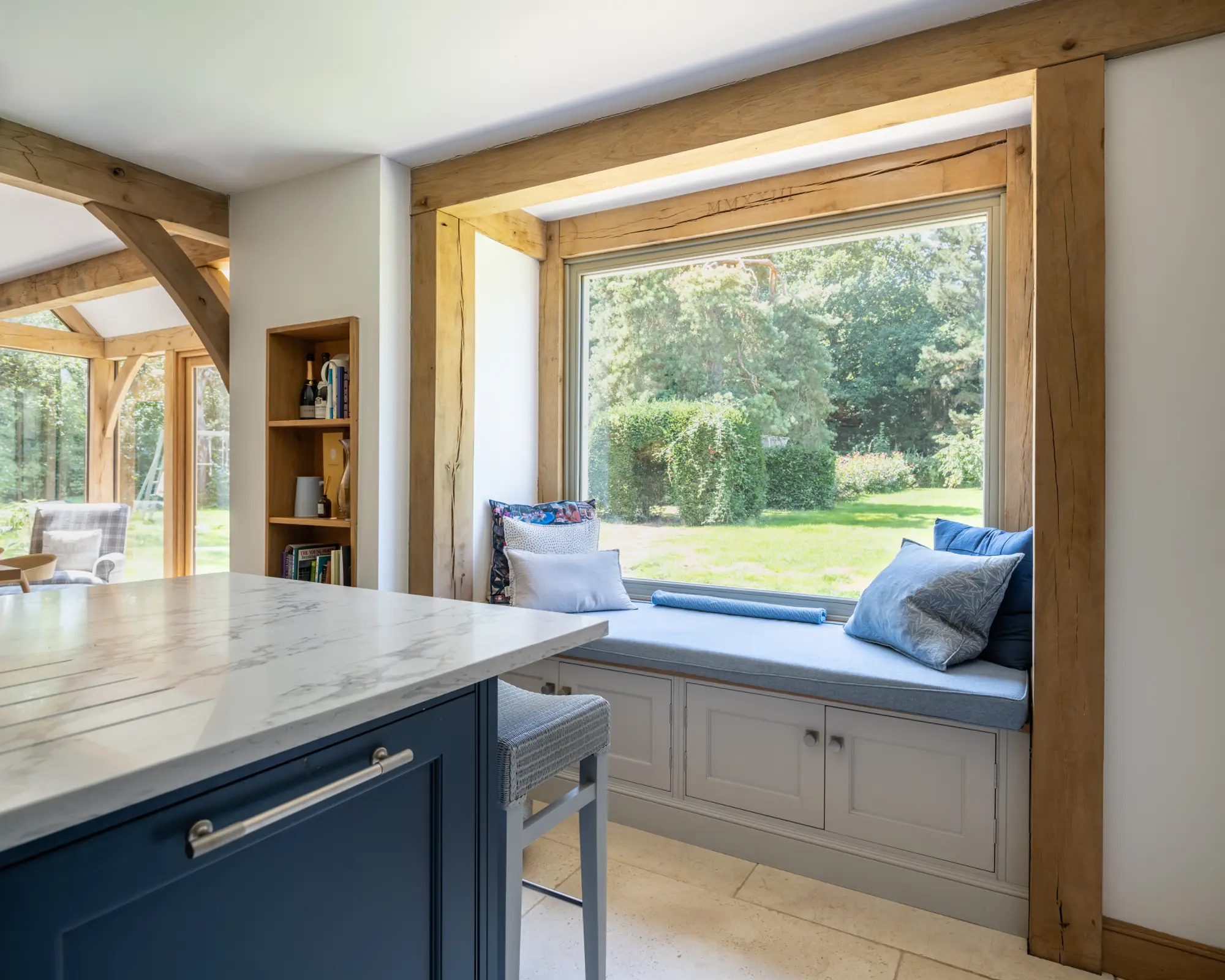 1930s Bungalow in Kent Replaced with a Charming 1.5-Storey Oak Frame Home