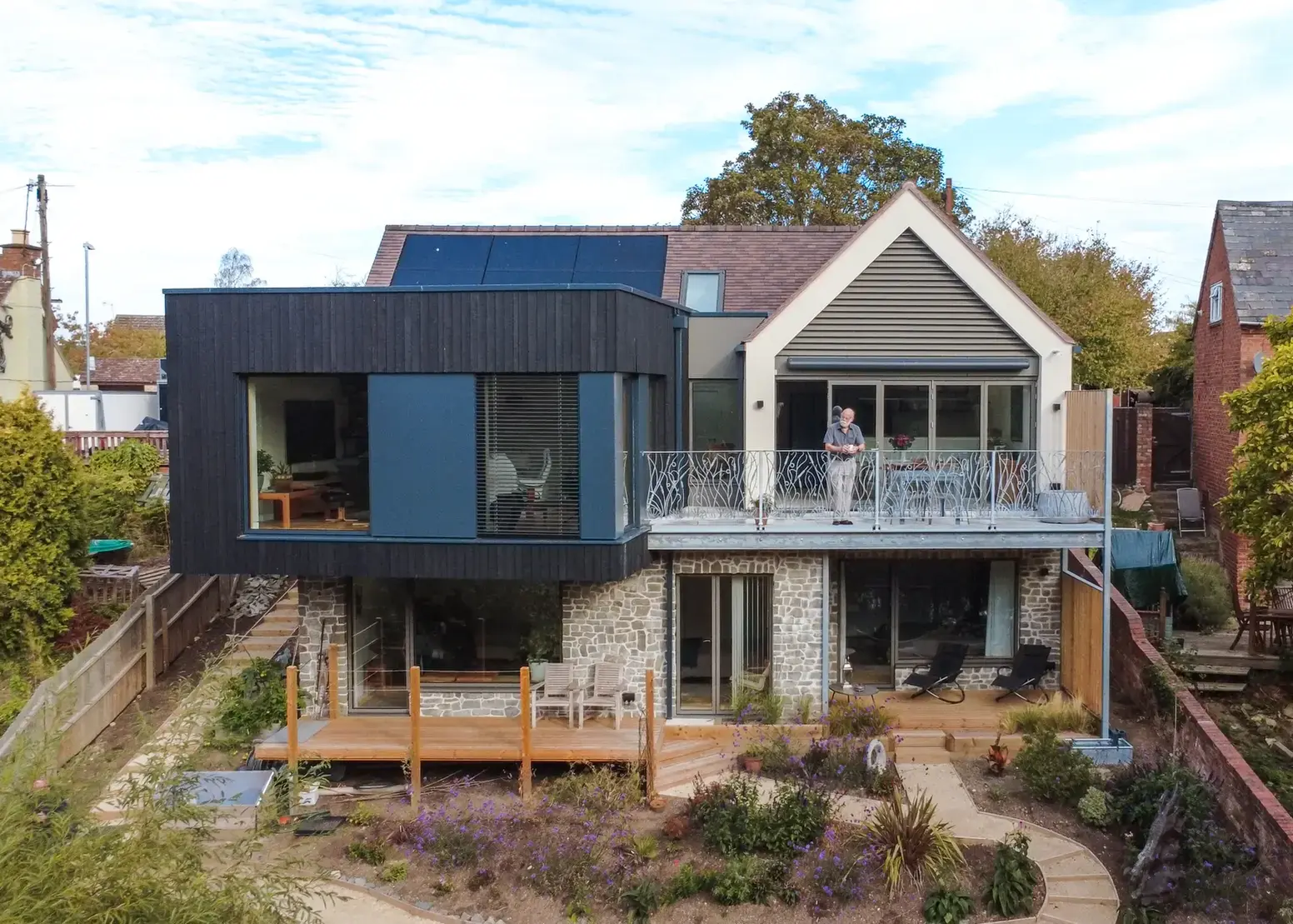 Innovative Riverside Passivhaus Self Build with a Spectacular Cantilever