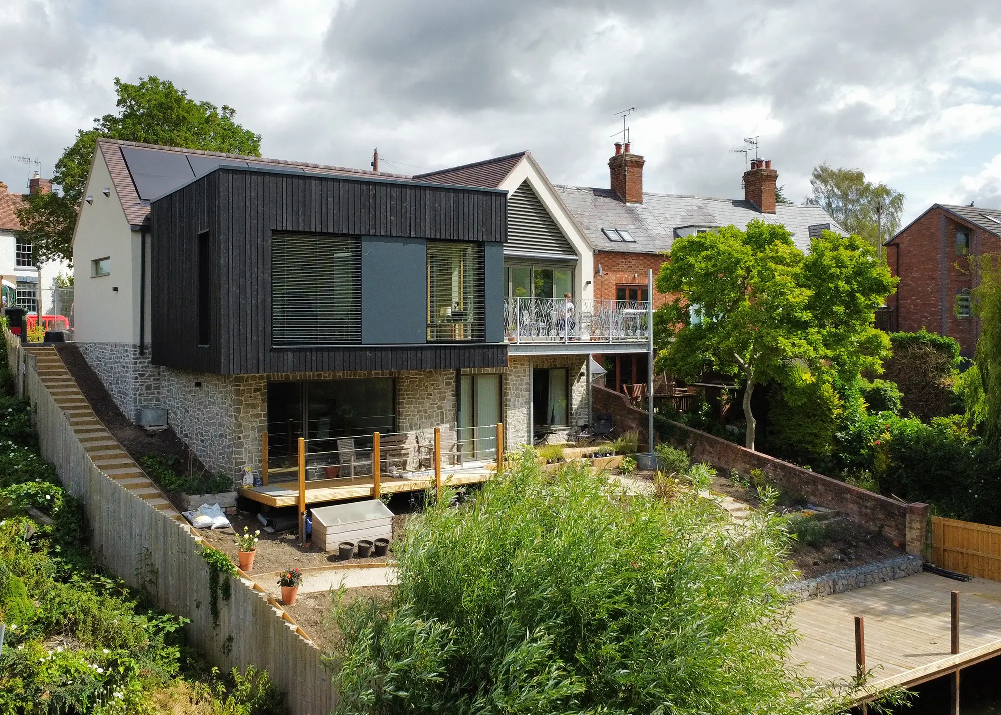 Innovative Riverside Passivhaus Self Build with a Spectacular Cantilever