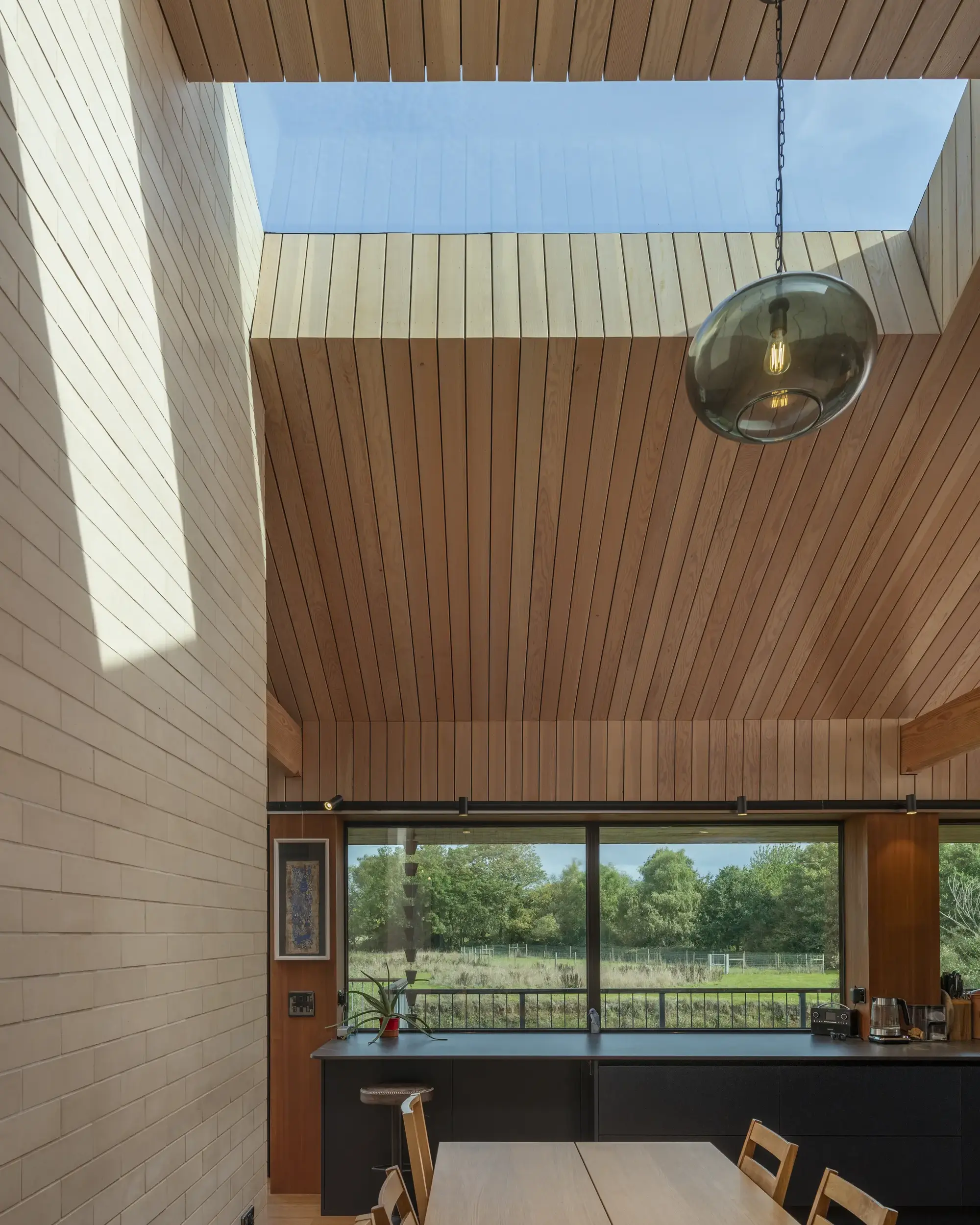 Striking Lodge-Style Eco home on a Riverside Plot in Devon