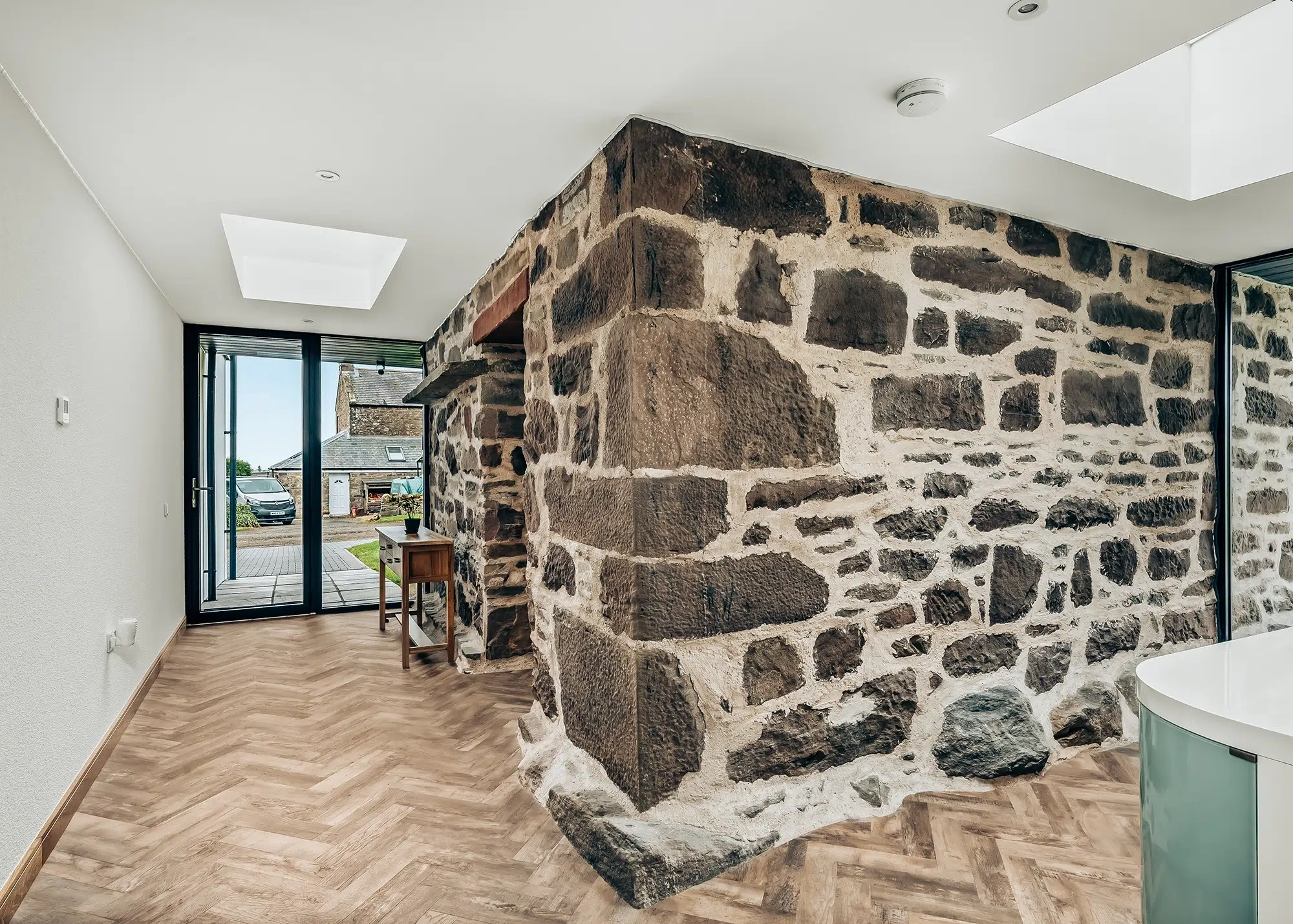 A modernised listed building – Mike Swankie