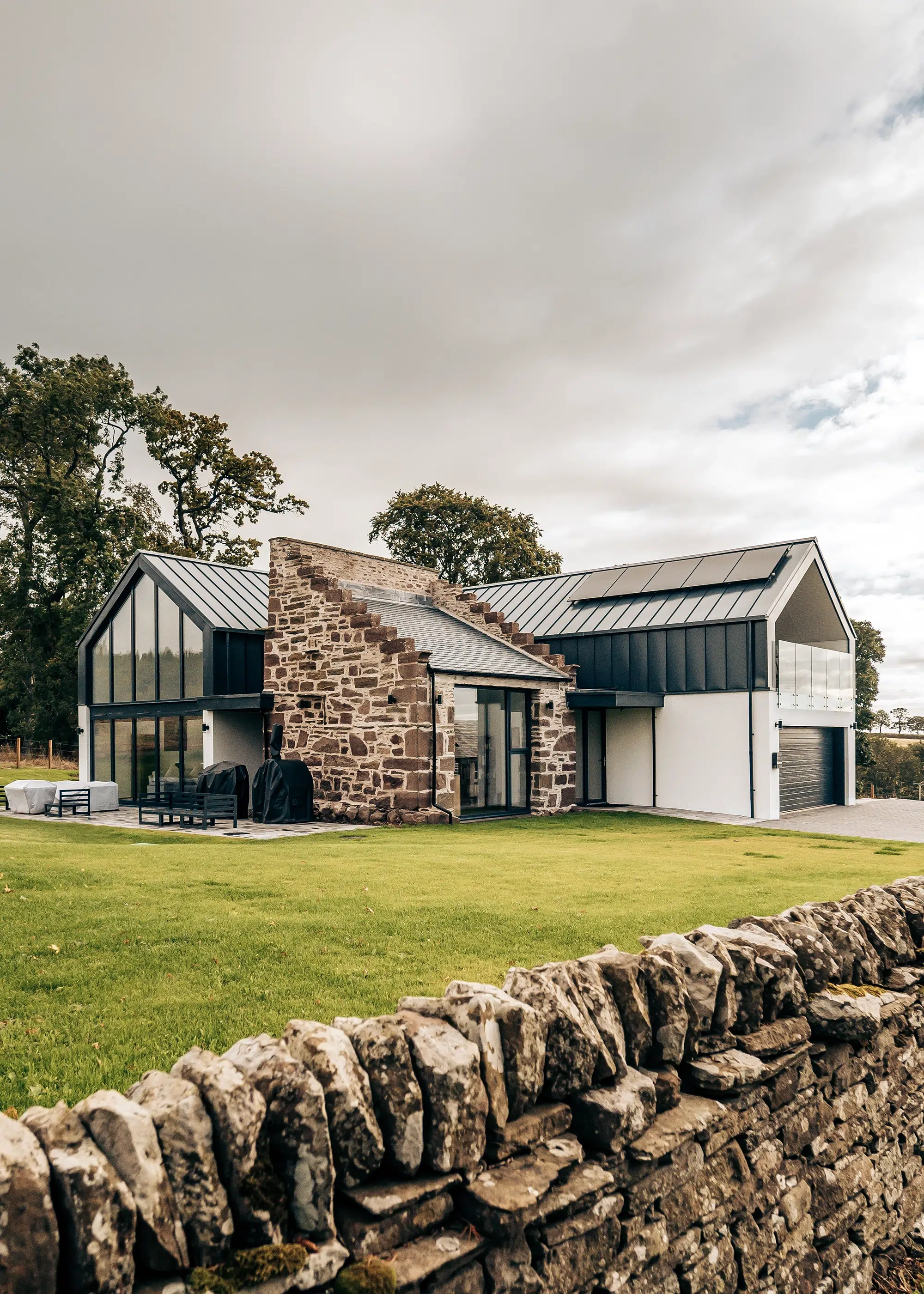 A modernised listed building – Mike Swankie